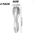 Hoxxu 2pcs Finger Massager for Arthritis Finger Arthritis Pain Relief Manual Massage Tools Hand Massage Roller Thumb