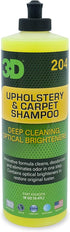 3D Upholstery & Carpet Shampoo - High Foam Stain Remover & Odor Eliminator, 16oz