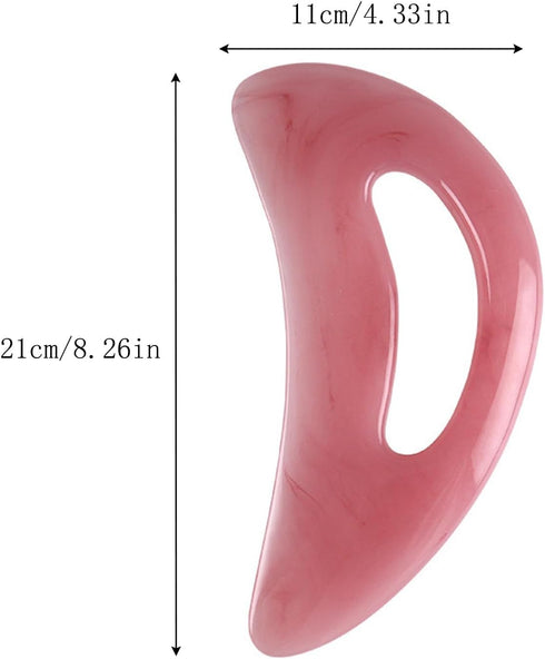 YAMHOHO Large Gua Sha Massage Tool, Lymphatic Drainage Massager, Muscle Scraping Massage Tools, Body Sculpting Anti