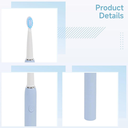 Vestamore 3 2 90 Power Electric Toothbrush For Adults, Usb Rechargeable, Modes With Soft Bristles, Includes Heads, Days
