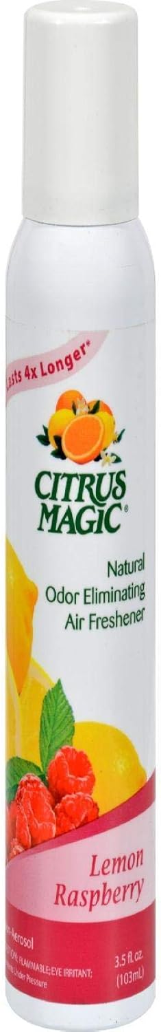 Citrus Magic Natural Odor Eliminating Air Freshener Spray, Lemonberry, 3-Ounce.