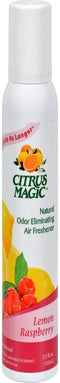 Citrus Magic Natural Odor Eliminating Air Freshener Spray, Lemonberry, 3-Ounce.