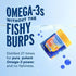 Omega-3 720mg D3 Immune 60 Count Oceanblue Supplement for Women | Burpless Fish Oil with Vitamin | Small Pills Easy