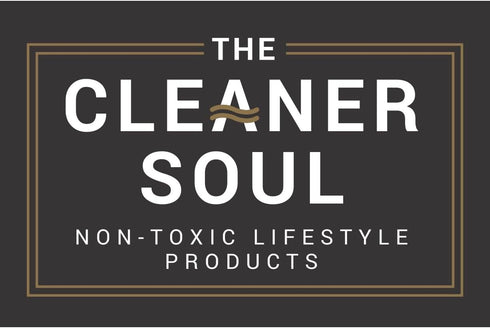 the Cleaner Soul Non-Toxic Multi Purpose Cleaner, Natural Cleaning Spray, Luxurious Refillable Glass Bottle, Essential