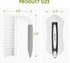 Amazer Scrub Brush for Cleaning, Heavy Duty Shower Cleaner Brush with Stiff Bristles, Comfort Grip Handle - Pack of 2