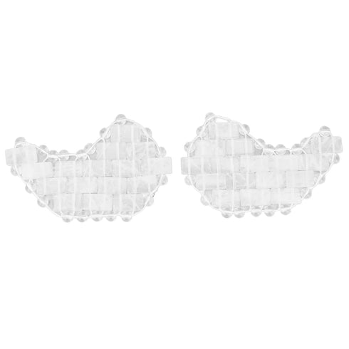 Jade Eye Mask, Moon Shape Jadestone Eye Pads for Cooling Facial Treatment, Travel and Vacation