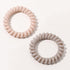 Spiral Hair Ties 20 Pieces, No Crease Coil Hair Ties, No Damage Elastics Hair Coils, Traceless Plastic Hair Bands