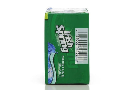 Irish Spring Moisture Blast Deodorant Soap, 4 oz, 3 Pack