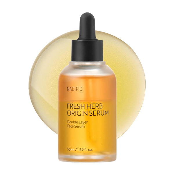 NACIFIC Fresh Herb Origin Facial Serum, 1.69fl.oz 50ml with Vitamin B, C and Botanical Oil Essence for All Skin Types