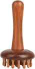 OULIGET Wooden Trigger Point Massage Tool,Sandalwood Comb Head Massager,Gua Sha Comb Tool
