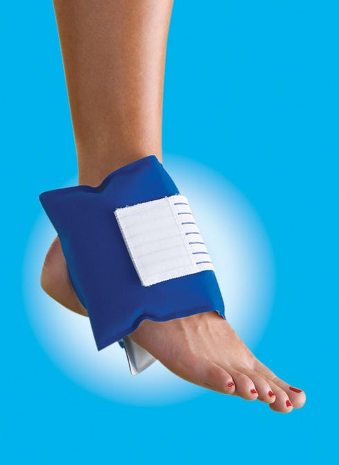 Thera-Med Universal Cold Pack Pad, Ice Pack for Ankles, Wrists, Elbows & Knees, Dual-Sided Therapy