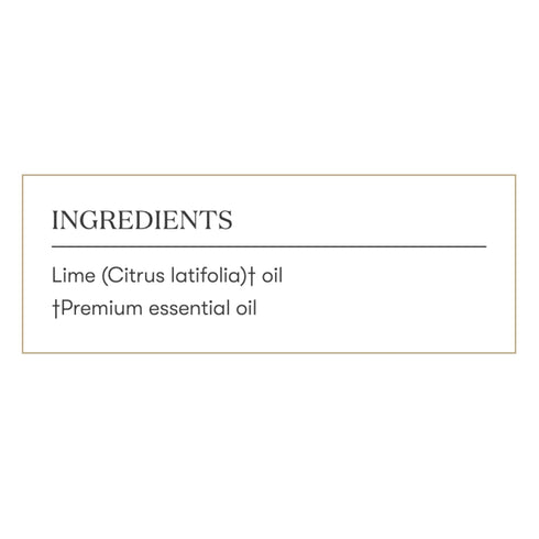 Young Living Lime Vitality Essential Oil 5ml - Food-Grade for Culinary Creations and Flavoring Dishes