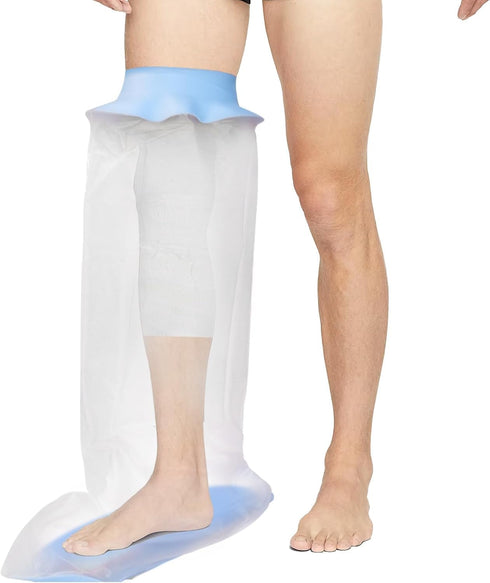 Zolife Cast Covers for Shower Leg Adult Waterproof Full Leg Protector Shower Bandage