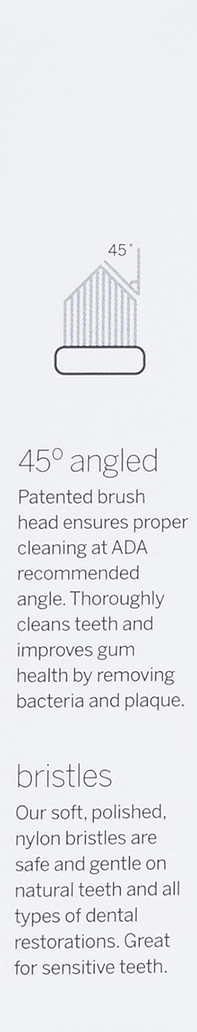 LS45 45 2 Count) Supersmile Series II Replacement Brush Heads for Sonic Pulse Toothbrush - Patented Soft Bristles
