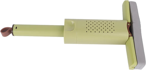 Mini Mop Cleaning Tool, Short Damp Duster, Portable Self Squeeze Mop for Mirrors, Vents, Blinds, and Desk
