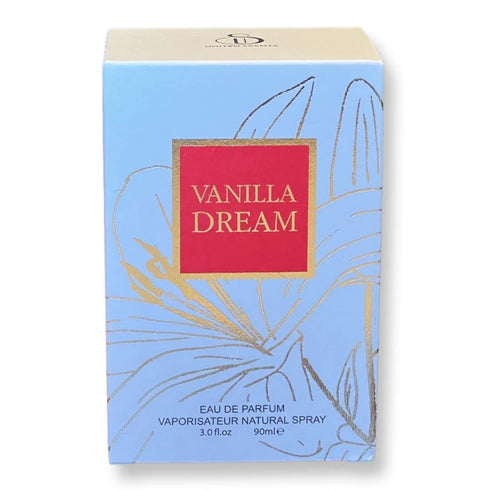 VANILLA DREAM Eau de Parfum for Women, 3.4 Fl Oz, Notes of Pear, Red Apple, Clementines, Vanilla
