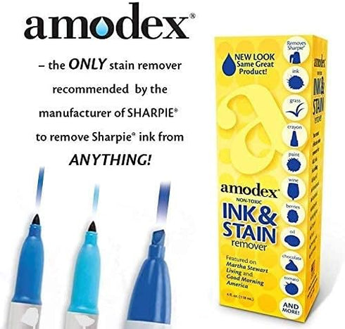 Amodex Ink & Stain Remover, 1oz Bottle