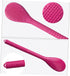 Hammer Holibanna Silicone Hollow Massage Double-Sided Pat Massager Stick for Shoulder Neck Back Relaxation Non-Slip