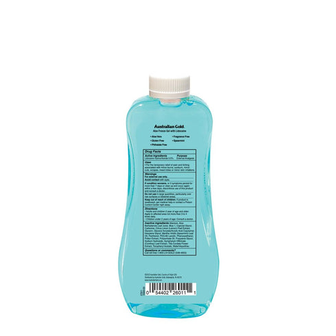 Vera Aloe Freeze Spray Gel, 8 Fluid Ounce, Relieves Sunburn Pain and Hot Itchy Skin, with Lidocaine