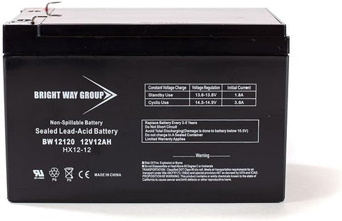 Bright Way Group Bright Way Replacement Battery for Rascal Fold & Go 760 12V 12AH