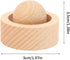 NUEAYMS Handmade Wooden Sphere Essential Oil Diffuser Natural Aromatherapy Decorative Long Scent Sphere Shaped