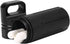 Keychain Container, Waterproof Airtight Pill Storage Case for Men and Women, Outdoor Travel Camping Tool (Black)
