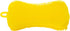 Yellow 5 Pcs Silicone Cleaning Scrubber, Colored Sponges for Dishes and Kitchen Cleaning