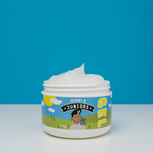 JOHNNY B. Juniors Hair Styling Gel for Kids, 8 oz Jar