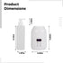 Tressify 86-149 4 4 5.9 Electric Massage Lotion Warmer with Touch Screen and Dispenser Bottle, Temperature Control, X X