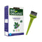 INDUS VALLEY BIO Organic Indigo Powder (100g) with Color Recipe Book and Applicator Brush Kit