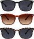 Yogo Vision Bifocal Reading Sunglasses Men Women Classic Retro UV400 Sun Readers