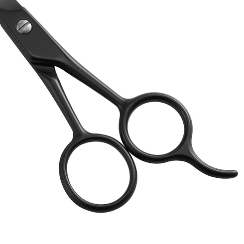 Professional Mustache & Beard Scissors - Small Sharp Stainless Steel Shears for Men, Precision Trimming (5.5 Inch,