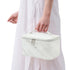 Meiyuuo Makeup Bag, Small Cosmetic Bags for Women, Waterproof Zipper Pouch Makeup Organizer (White Marble)