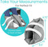 Xtra-Comfort Heel Protector Cushion (Pair) - Foot Boot for Swollen Feet, Sore Ankles, Pressure Ulcers, Sleeping