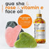 ArtNaturals Face & Body Vitamin E Bio Oil 4.0oz + Gua Sha Tools Set for Scars & Stretch Marks
