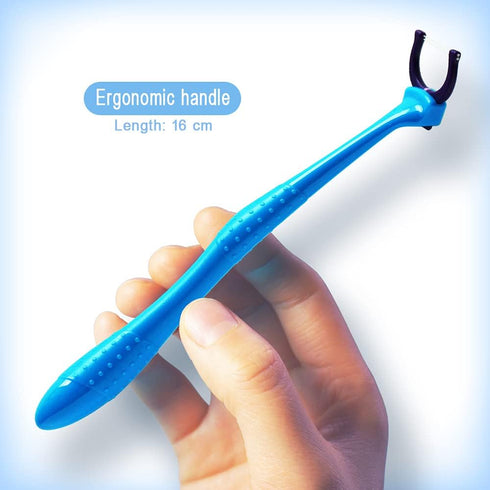 Evolutionary Clean Dental Flossers - Kit of Refills Plus Long Handle (2 Handles + 200 Refills)