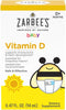 Zarbee's Vitamin D Drops for Infants | 400IU (10mcg) | Baby & Toddler Liquid Supplement, 0.47 Fl Oz