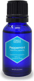 Zongle Peppermint Essential Oil, India - Safe To Ingest, Mentha Piperita, 15 mL