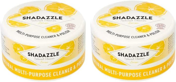 Shadazzle Natural All Purpose Cleaner and Polish – Eco-Friendly Multi-Purpose Cleaning Product (Lemon, 2-Pack)