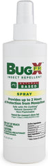 Bug X FR Deet Free Insect Repellent Spray (8 oz.) - Naturally Derived Geranium Oil for Mosquito & Tick Protection