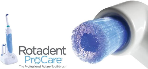 Long-Tip Replacement Brush Head ¦ Elongated Brush Head, Compatible with ROTADENT PROCARE and ROTADENT CONTOUR only
