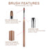 9pcs Nail Art Brush Set, Nail Dotting Tools, Gel Polish Brushes for 3D Nail Art Design and Manicure