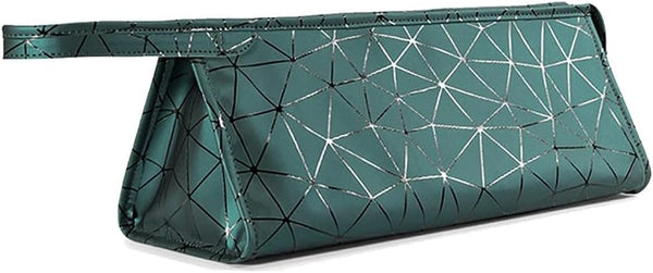 Travel Case for Dyson Airwrap & Curling Iron, Portable Waterproof Organizer for Hair Attachments, Emerald Green