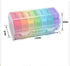 nafengldf 4 7 28 Weekly Pill Organizer Times a Day, Large Pill Dispenser Day with Extra Large Compartments, Portable