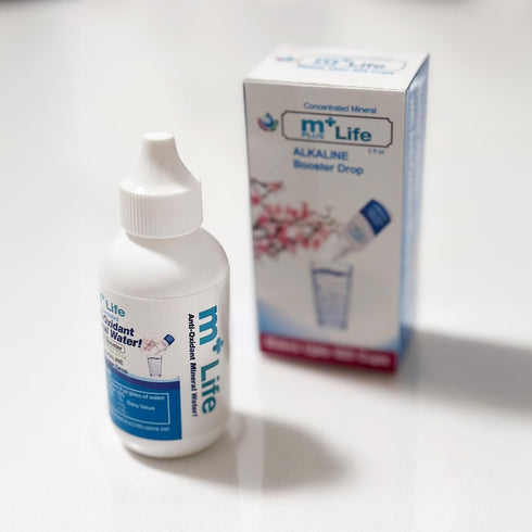 Mplus 2.0 Oz Pack, 925 8 oz Life Balance Your pH, Antioxidants Alkaline Mineral Drops, Single Portable, Yields Cups