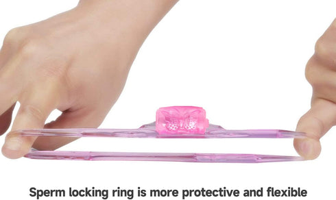 YGOJKE 10 Pcs Disposable Vibrating Penis Ring, Clitoral Mini G spot Stimulator for Increased Stamina & Enhanced