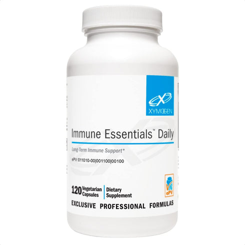 XYMOGEN Immune Essentials Daily for Long-Term Immune Support with Vitamin D3, C, A, N Acetyl L Cysteine, Zinc Chelate,