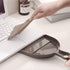 Small Broom and Dustpan Set, Mini Dustpan and Brush for Home, Camping, Pets, Dorm (2pcs)