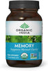 ORGANIC INDIA Memory Herbal Supplement - Brain Support with Bacopa Monnieri & Gotu Kola, 90 Capsules