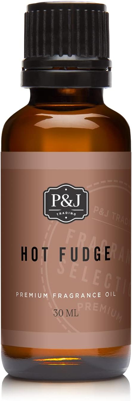 P&J Trading Hot Fudge Scented Oil, 30ml, Fragrance Oil for Candle Making, Soap Making & Diffuser Oil